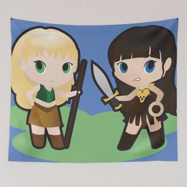 Item preview, Geek Babies: Xena & Gabrielle designed and sold by D. Collins.
