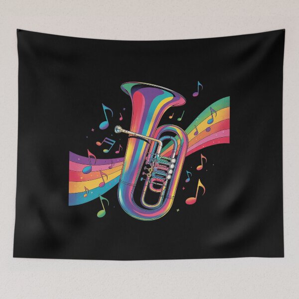 Item preview, Cool Sousaphone for Marching Band or LGBTQ+ or Gay Pride  designed and sold by sheenmi.