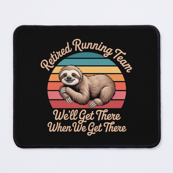 Item preview, Retired Running Funny Marathon Runner Retirement designed and sold by CookWorldLaughs.