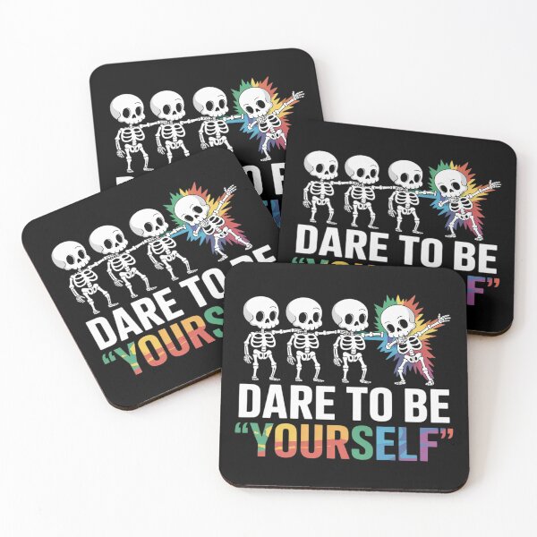 Item preview, Dare To Be Yourself Cute LGBT Pride For Kids Boys Girl  designed and sold by sheenmi.