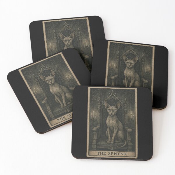 Artikelvorschau, Die Sphynx-Tarotkarte entworfen und verkauft von LokiTheGrimm.