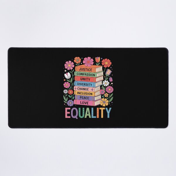 Item preview, Floral Book Equality Human Rights, Social Justice Peace Love designed and sold by sheenmi.