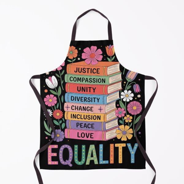 Item preview, Floral Book Equality Human Rights, Social Justice Peace Love designed and sold by sheenmi.