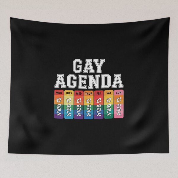 Item preview,  LGBT Gay Agenda  designed and sold by sheenmi.