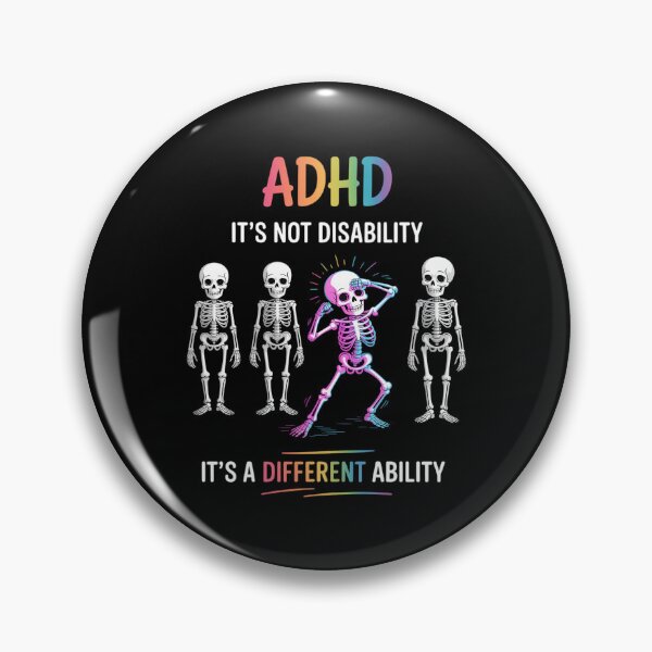 Item preview, ADHD Awareness Dab Gifts ADHD Its Not A Disability Dabbing designed and sold by DoorwayThreads.