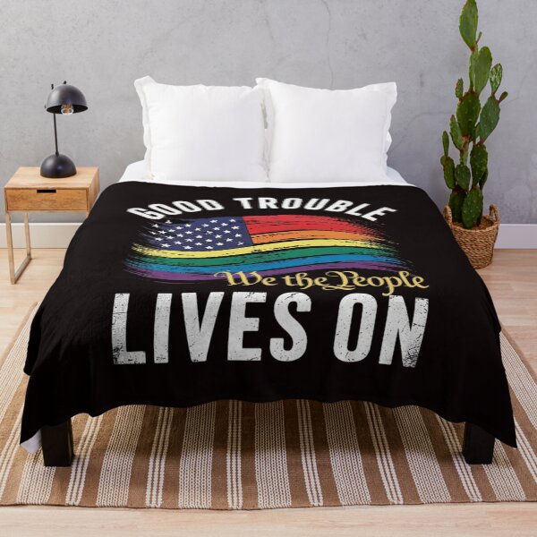 Item preview, Good Necessary Trouble Lives On Resistance Political designed and sold by sheenmi.