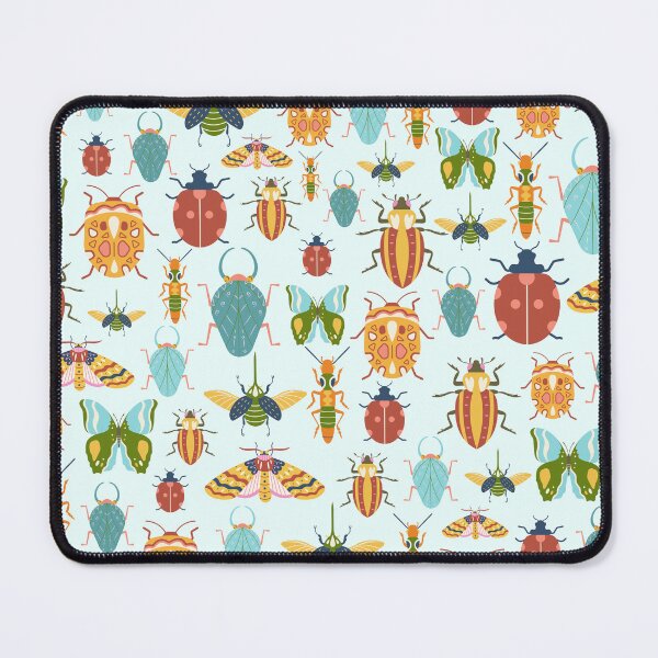 Item preview, All Over Bug Pattern designed and sold by OffTheCuffPrints.