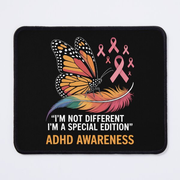Item preview, ADHD Awareness Safety Attention Deficit Warrior Survivor designed and sold by DoorwayThreads.