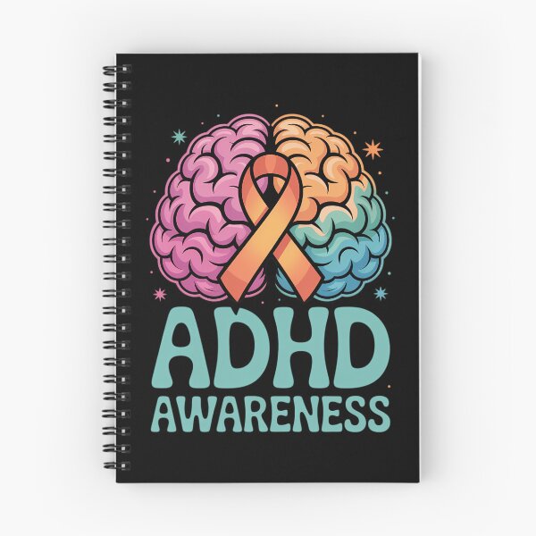 Item preview, ADHD Awareness Winning Attention Warrior Survivor designed and sold by DoorwayThreads.