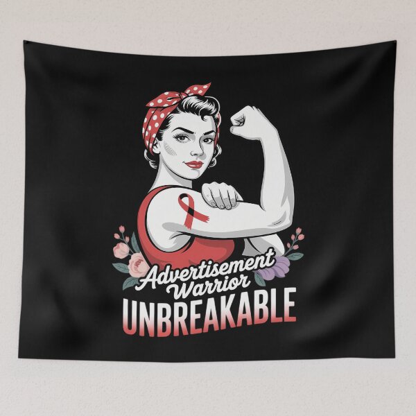 Item preview, ADHD Warrior Unbreakable Womens Strong designed and sold by DoorwayThreads.