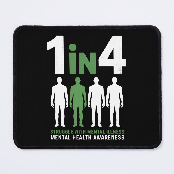 Item preview, Mental Illness Mental Health Awareness Support designed and sold by DoorwayThreads.