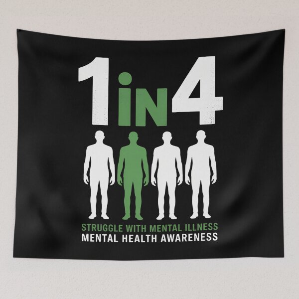 Item preview, Mental Illness Mental Health Awareness Support designed and sold by DoorwayThreads.