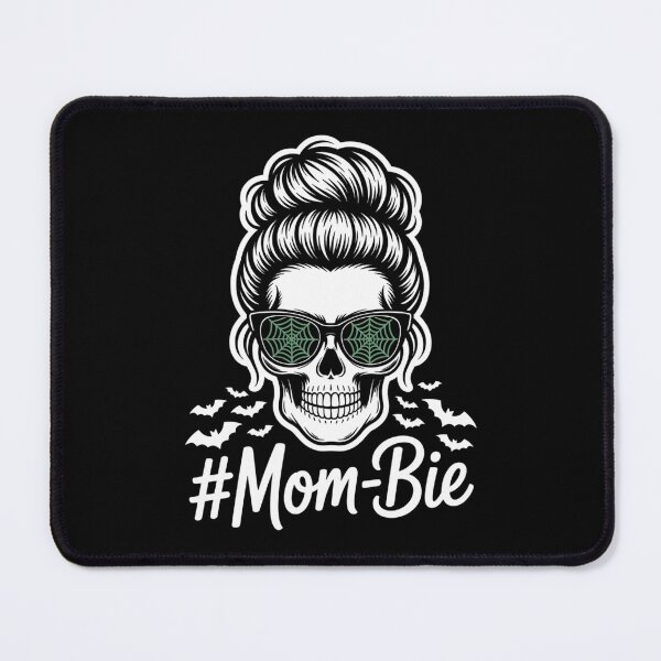 Item preview, Messy Bun Funny Halloween Mothers Day designed and sold by DoorwayThreads.