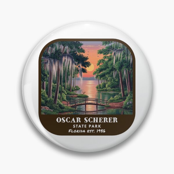 Artikelvorschau, Vintage Oscar Scherer State Park (Florida State Park) entworfen und verkauft von RabbitK.