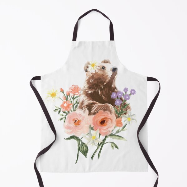 Item preview, bear, flowers , glamorous ,midnight ,animals ,wild ,daisy ,valentines , romance ,dreams , floral ,Grizzly Bear ,baby ,elegant ,blooms ,wallpaper ,rose ,cute designed and sold by letsgow8th.