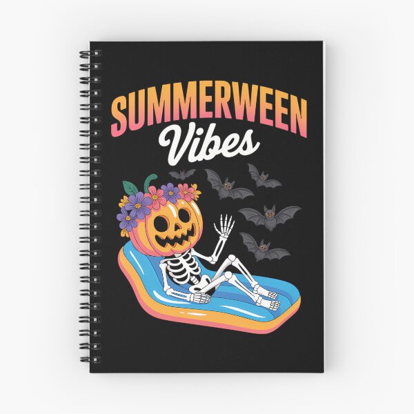 Item preview, Skeleton Pumpkin Summer Vacation Halloween designed and sold by DoorwayThreads.
