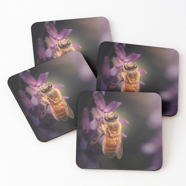 Item preview, European Honey Bee Pollinating designed and sold by robdwildlife.