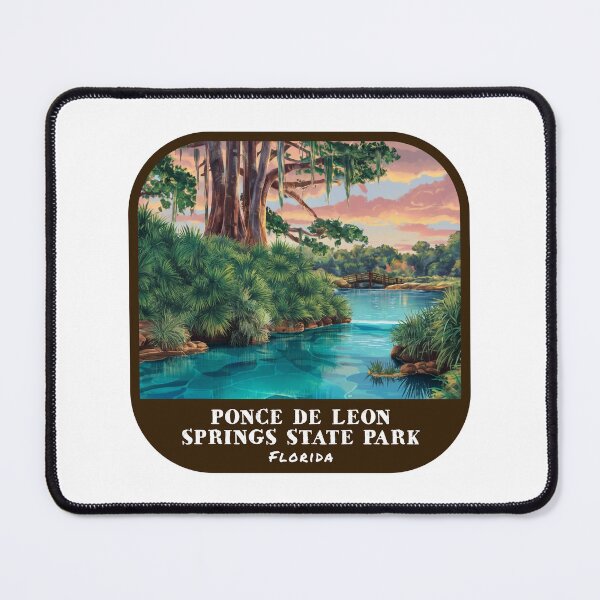 Item preview, Vintage Ponce de Leon Springs State Park (Florida State Park) designed and sold by RabbitK.