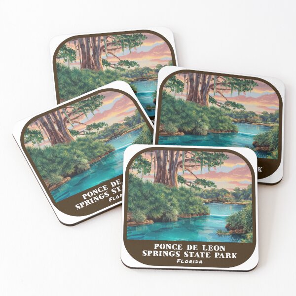 Item preview, Vintage Ponce de Leon Springs State Park (Florida State Park) designed and sold by RabbitK.