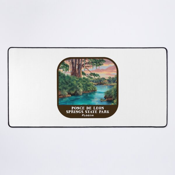 Item preview, Vintage Ponce de Leon Springs State Park (Florida State Park) designed and sold by RabbitK.