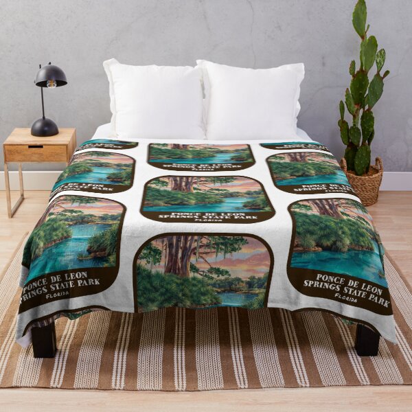 Item preview, Vintage Ponce de Leon Springs State Park (Florida State Park) designed and sold by RabbitK.