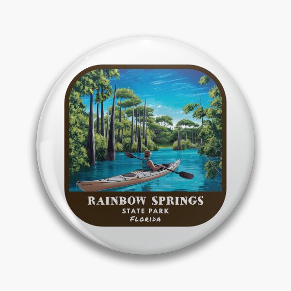 Item preview, Vintage Rainbow Springs State Park (Florida State Park) designed and sold by RabbitK.