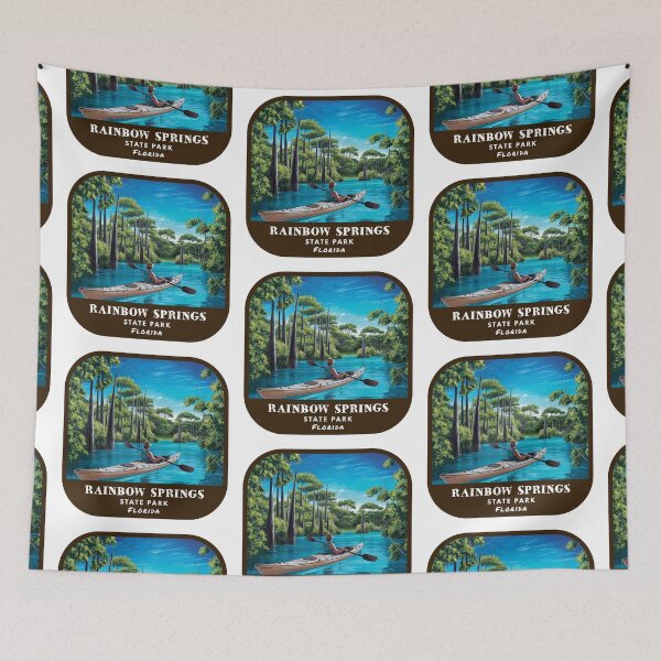 Item preview, Vintage Rainbow Springs State Park (Florida State Park) designed and sold by RabbitK.