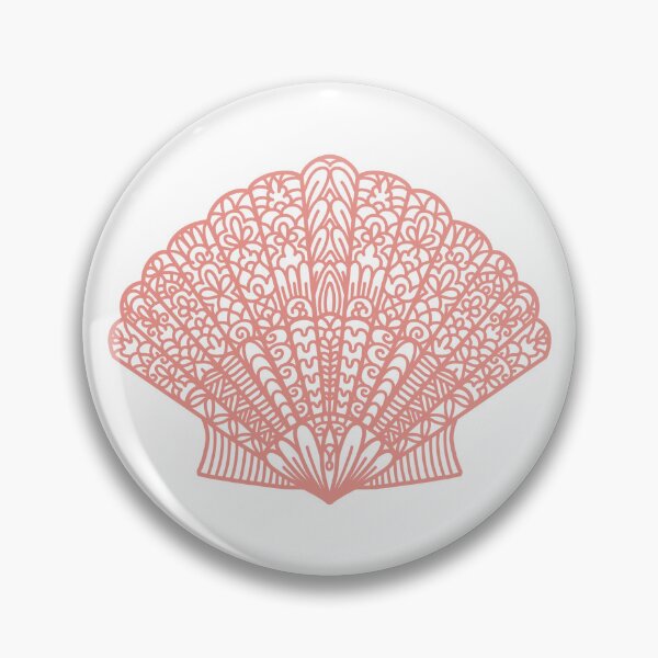 Item preview, Seashell zentangle sticker designed and sold by DesignPMG.
