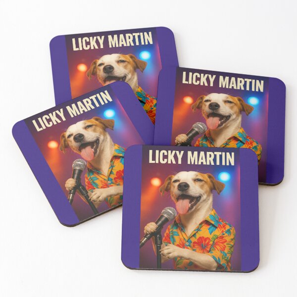 Item preview, Licky Martin: Monty the Dog designed and sold by Tridentulus.