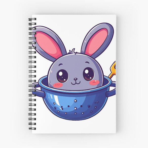 Item preview, Cute Bunny in a Blue Bowl designed and sold by takeng07.