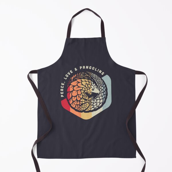 Item preview, Peace, Love & Pangolins - Vintage Geometric Design designed and sold by Bangtees.