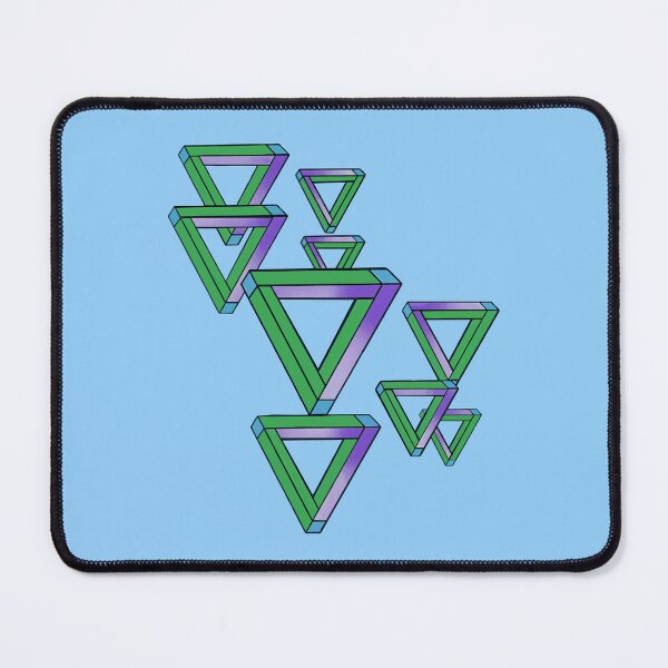 Item preview, 3D Triangles - Sheldon T-shirt designed and sold by TBBTMania.