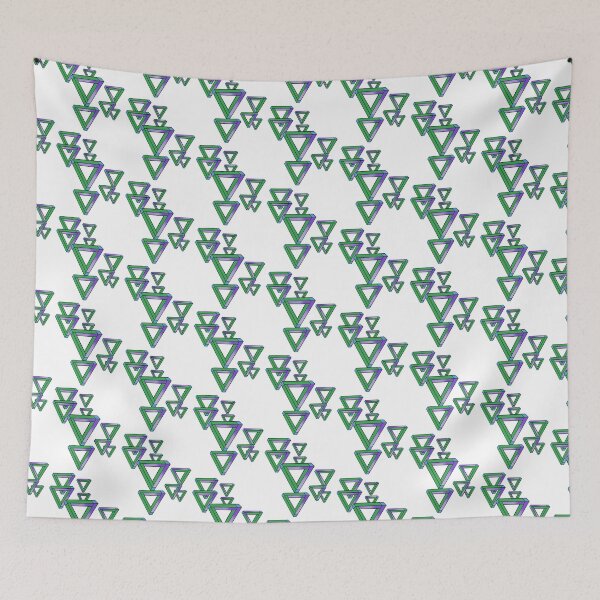 Item preview, 3D Triangles - Sheldon T-shirt designed and sold by TBBTMania.