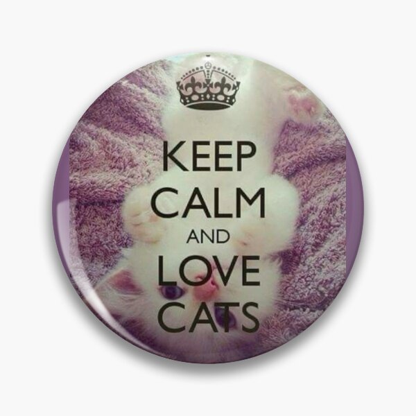 Item preview, Keep Calm And Love Cats designed and sold by txnezXD.