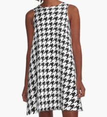 Houndstooth Football Dress 1 A-Line Dress