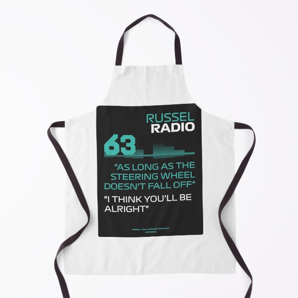 Item preview, as Long as the Steering Wheel Doesn't Fall Off - George Russel F1 Team Radio designed and sold by Heybratan.