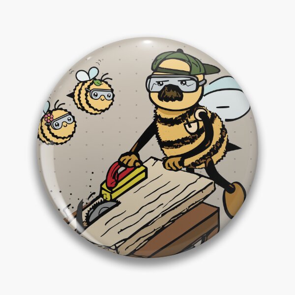 Item preview, Carpenter Bee At Work designed and sold by BurgerDesigns.