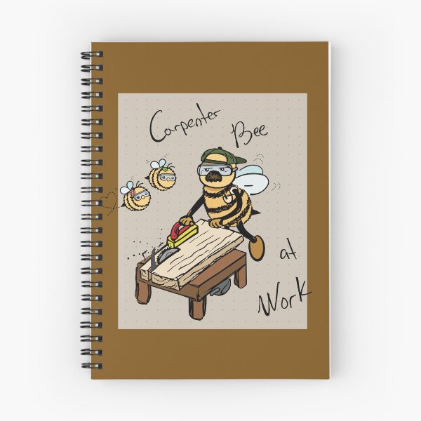 Item preview, Carpenter Bee At Work designed and sold by BurgerDesigns.