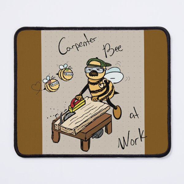 Item preview, Carpenter Bee At Work designed and sold by BurgerDesigns.