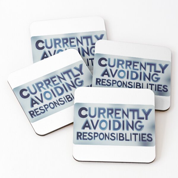 Item preview, Currently Avoiding Responsibilities designed and sold by RDproject.