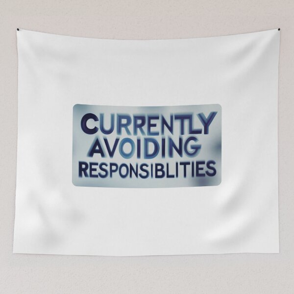Item preview, Currently Avoiding Responsibilities designed and sold by RDproject.