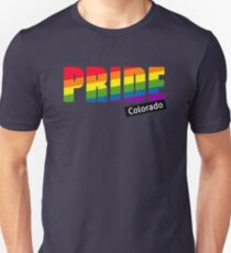 Gay Pride Colorado T-Shirt Unisex T-Shirt