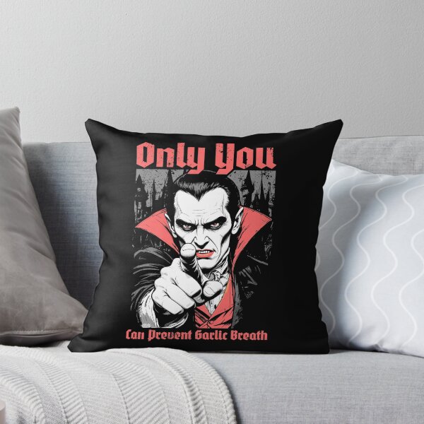 Item preview, Funny Vampire Prevent Garlic Breath Dracula Halloween Horror designed and sold by GrandeDuc.