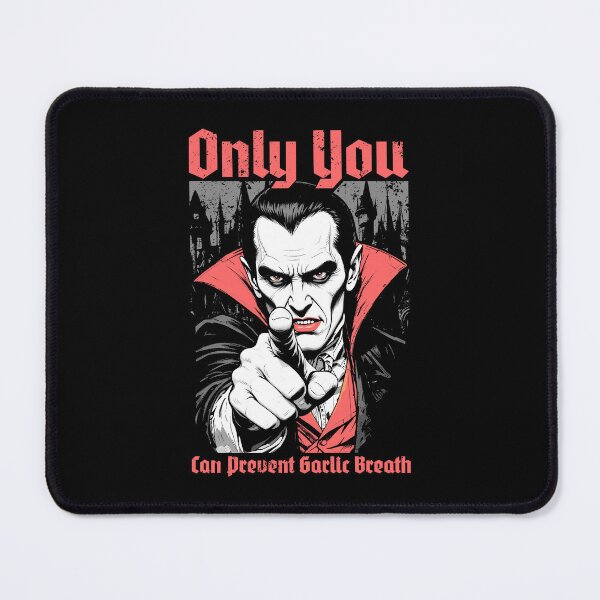 Item preview, Funny Vampire Prevent Garlic Breath Dracula Halloween Horror designed and sold by GrandeDuc.
