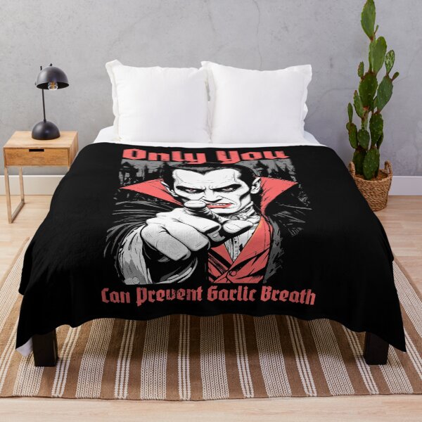 Item preview, Funny Vampire Prevent Garlic Breath Dracula Halloween Horror designed and sold by GrandeDuc.