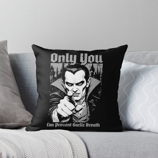 Item preview, Funny Vampire Prevent Garlic Breath Dracula Halloween Horror designed and sold by GrandeDuc.