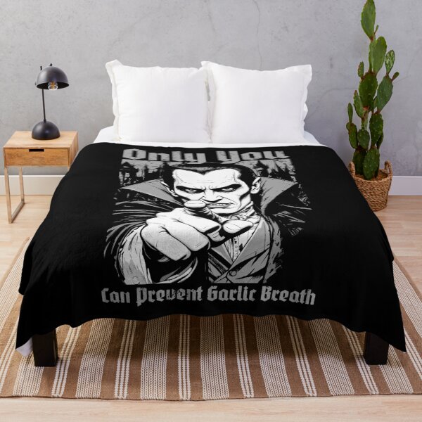 Item preview, Funny Vampire Prevent Garlic Breath Dracula Halloween Horror designed and sold by GrandeDuc.
