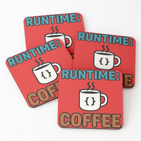 Item preview, Runtime Coffee designed and sold by EchoBlue Studio.