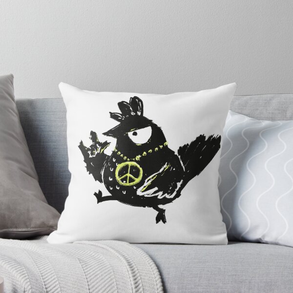 Item preview, Rooster Rock designed and sold by Cute & Funny Hand-Drawn Prints | Happy Doodle Friends Shop.