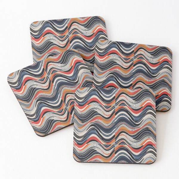 Item preview, Striped fabric colors designed for printing 8 designed and sold by 4Dart.